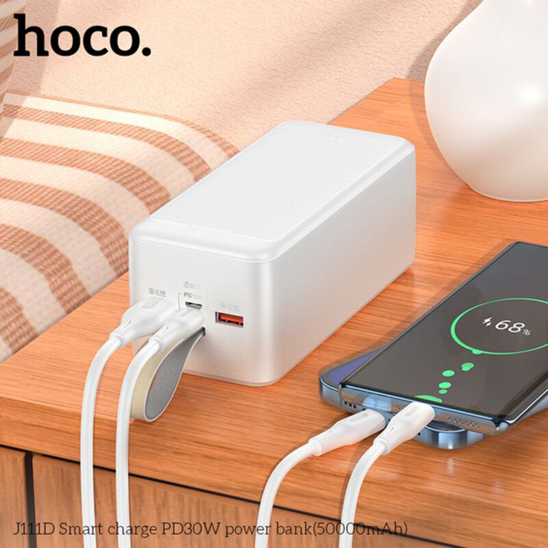 Baterie externa, power bank Hoco J111D, PD30W, 50000mAh