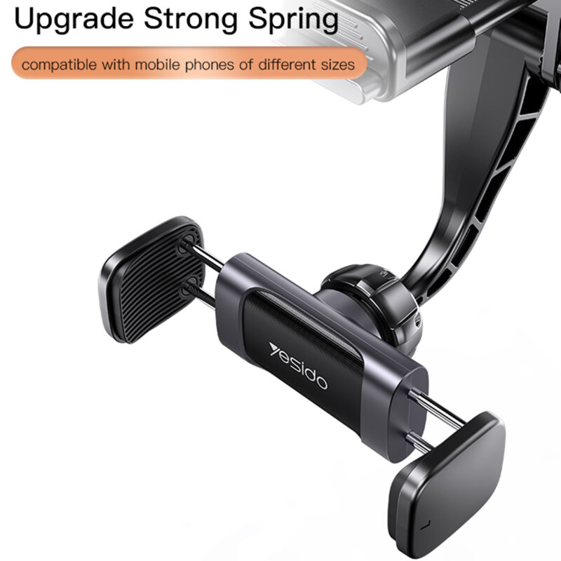 Suport auto telefon pentru oglinda retrovizoare Yesido C193