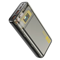 Baterie externa USB Type-C, Micro-USB Hoco Q13, 3A, 20000mAh