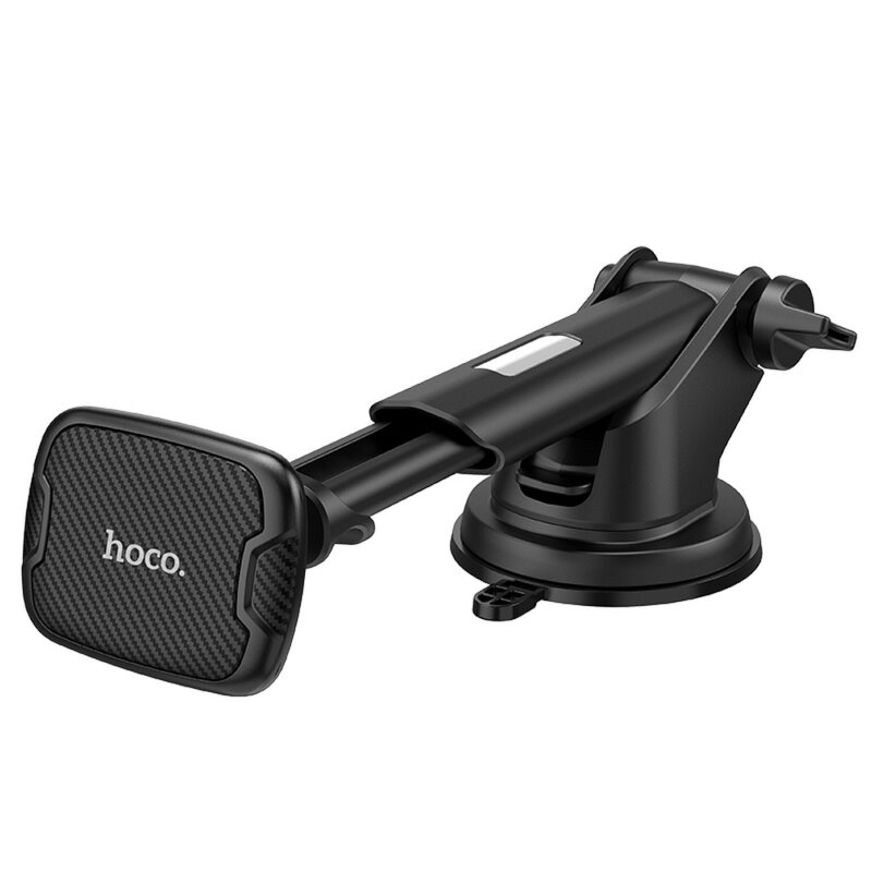 Suport auto magnetic telefon bord/parbriz Hoco CA67, negru