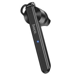 Casca wireless Bluetooth cu microfon Hoco Gorgeous E61, negru
