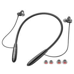 Casti sport Bluetooth wireless pentru alergat Hoco ES61, negru