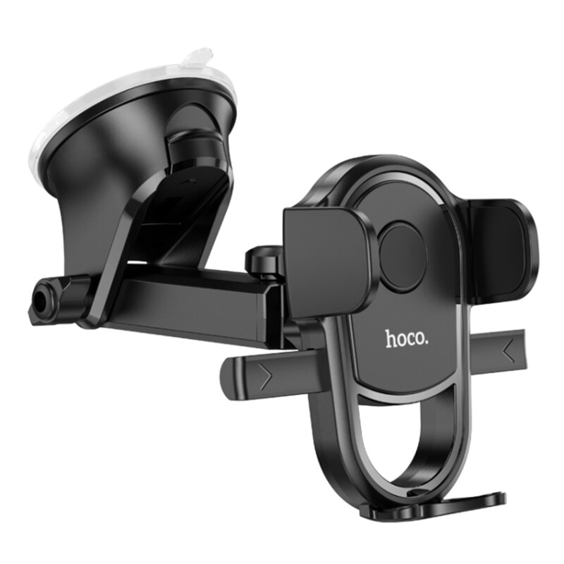 Suport telefon auto pentru bord/parbriz Hoco H5, negru