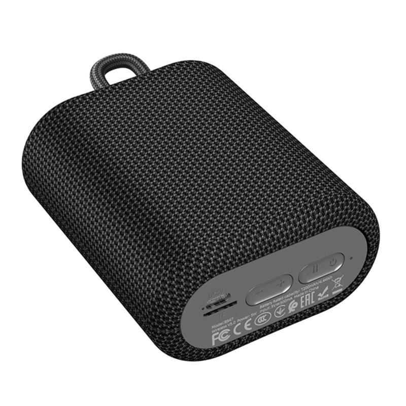 Boxa portabila Bluetooth mica Hoco BS47, TWS, 5W, negru