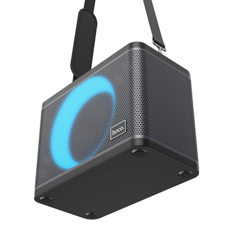 Boxa karaoke cu doua microfoane wireless activa 25W Hoco BS57