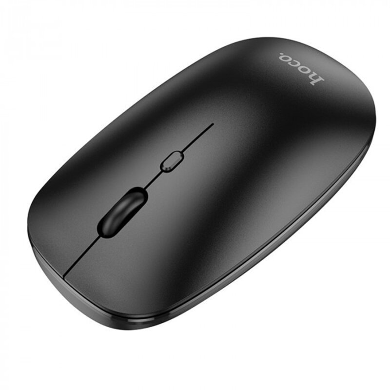 Mouse Bluetooth wireless 2.4G, 800/1200/1600 DPI Hoco GM15, negru