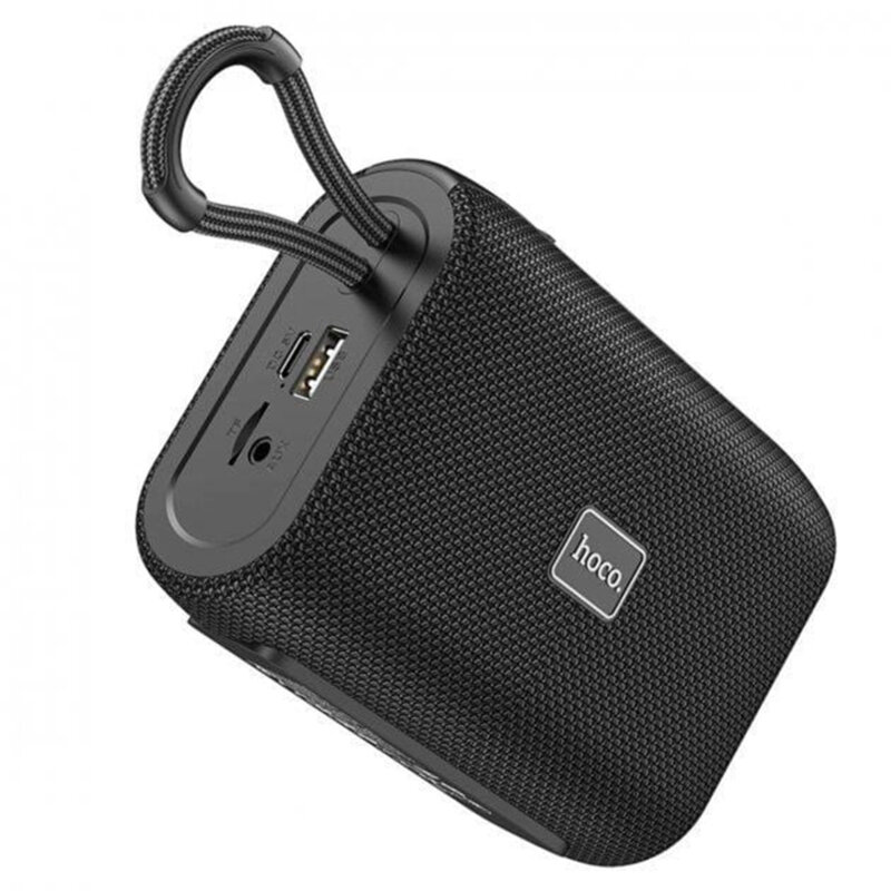 Mini boxa wireless portabila + casti Bluetooth Hoco HC15, negru