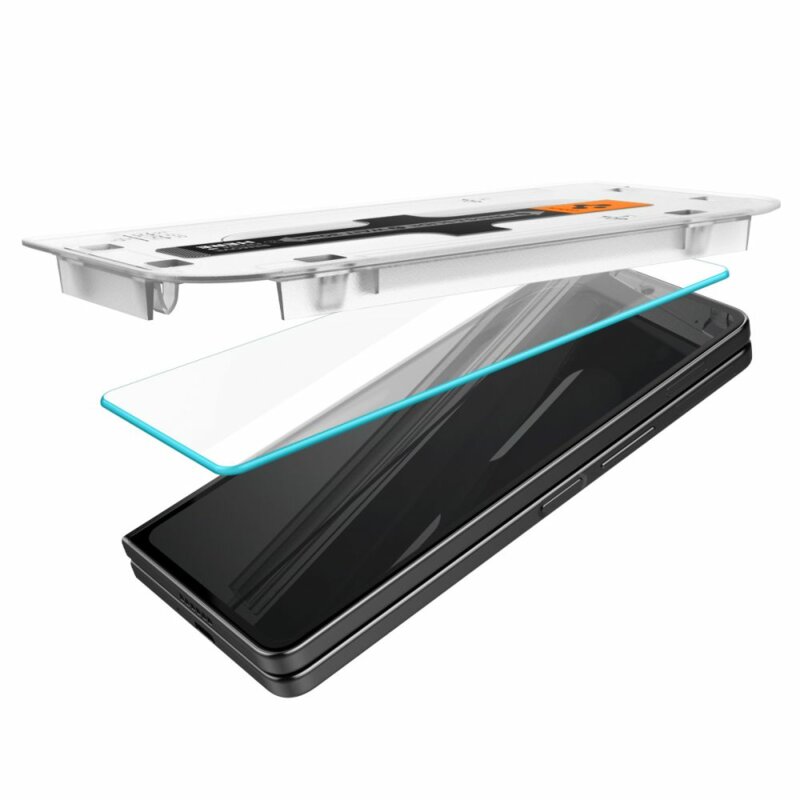 [Pachet 2x] Folie Samsung Galaxy Z Fold5 Spigen Glas.tR EZ Fit, transparenta