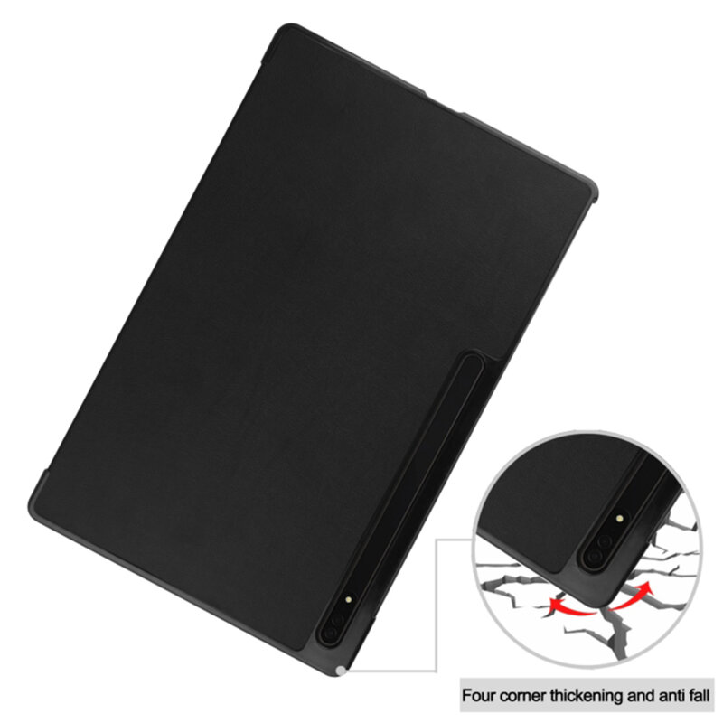 Husa Samsung Galaxy Tab S8 Ultra Techsuit FoldPro, negru