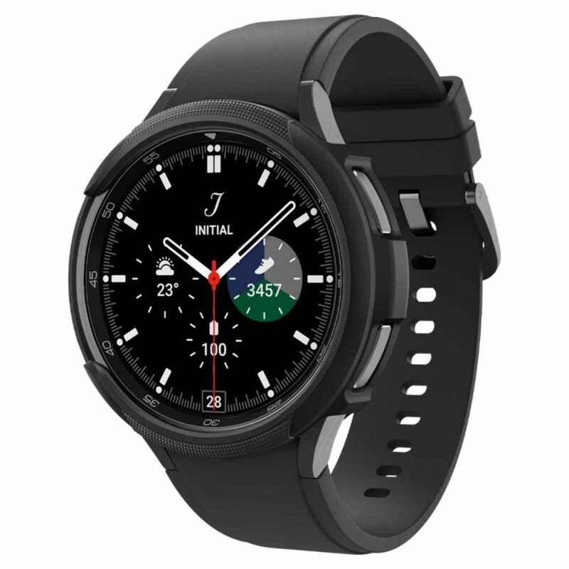 Husa Samsung Galaxy Watch6 Classic 47mm Spigen Liquid Air, negru