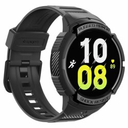 [Pachet husa + curea] Samsung Galaxy Watch6 40mm Spigen Rugged Armor Pro, negru