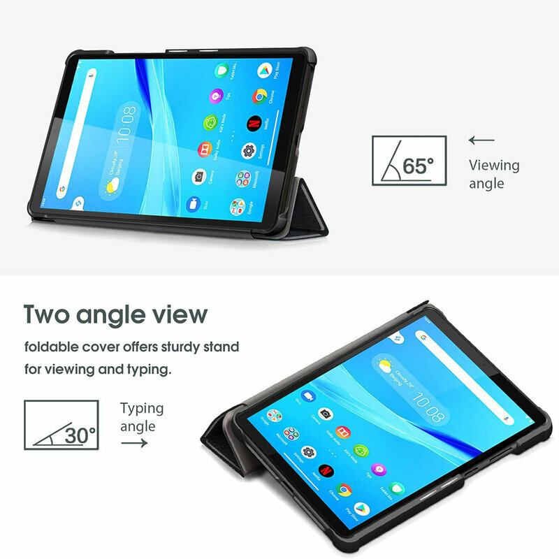 Husa Lenovo Tab M8 3rd Gen Techsuit FoldPro, negru