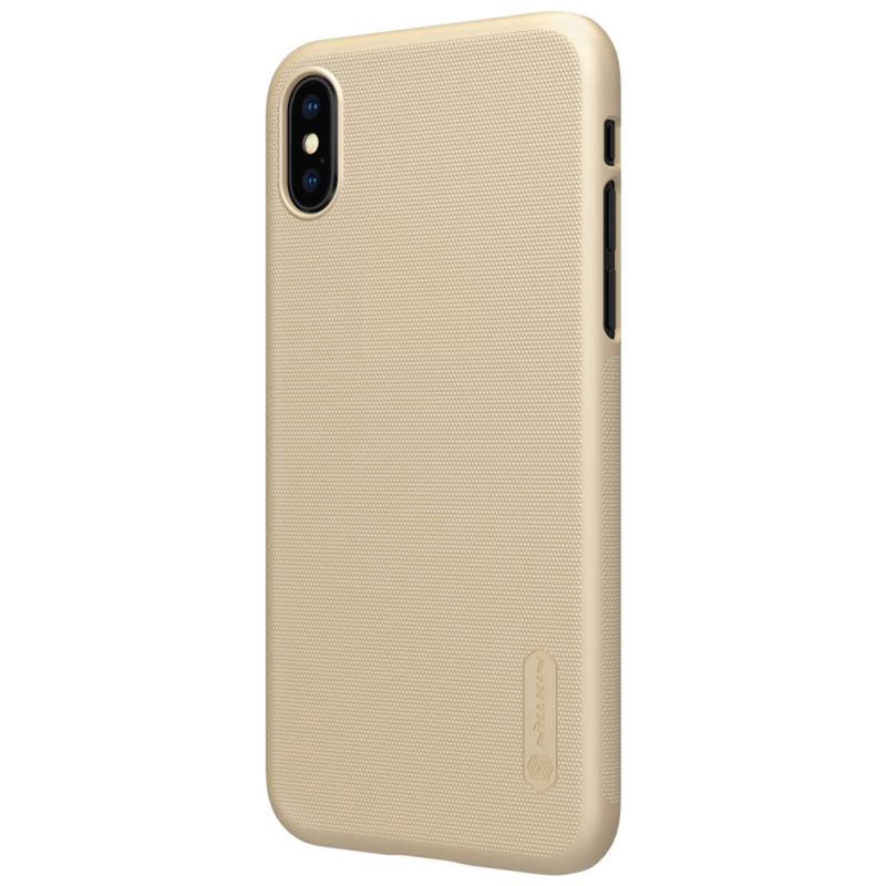 Husa iPhone X, iPhone 10 Nillkin Frosted Gold