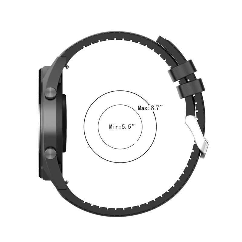 Curea Samsung Galaxy Watch6 44mm Techsuit, negru, W007