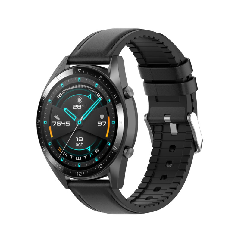 Curea Samsung Galaxy Watch6 Classic 43mm Techsuit, negru, W007