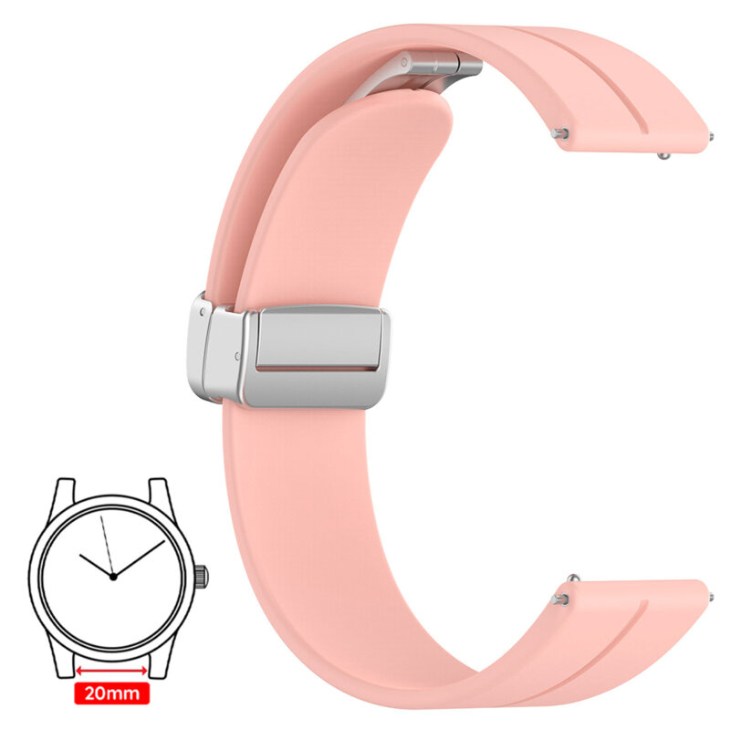 Curea Samsung Galaxy Watch 42mm Techsuit, roz, W011