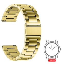 Curea Huawei Watch GT 2 42mm Techsuit, auriu, W010