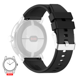 Curea Huawei Watch GT 42mm Techsuit, negru, W026