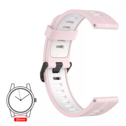 Curea Huawei Watch GT 42mm Techsuit, roz, W002