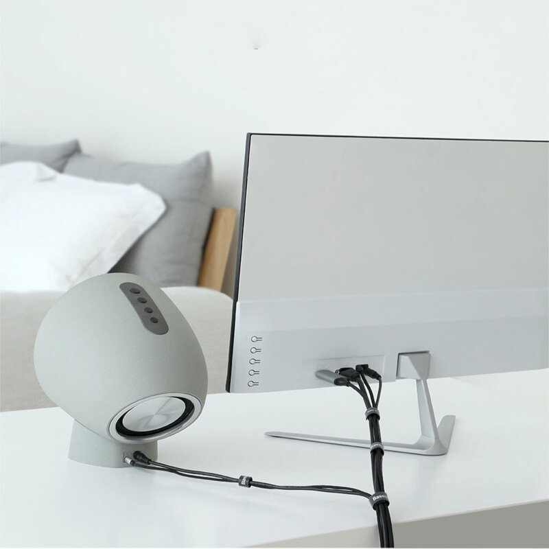 Organizator cabluri cu velcro Baseus 3m, negru, ACMGT-F01