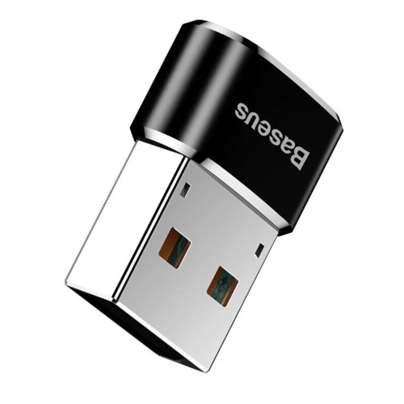 Adaptor, convertor 5A tip C, USB Baseus, negru, CAAOTG-01