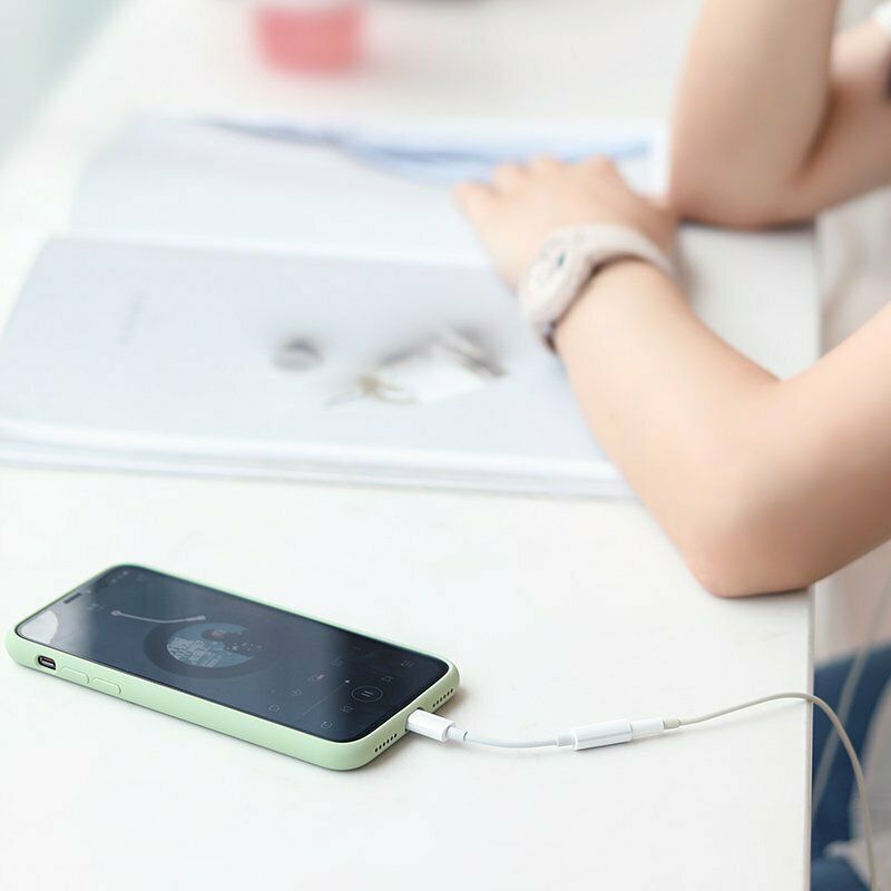 Adaptor audio Lightning la Jack 3.5mm Ugreen, alb, 30759