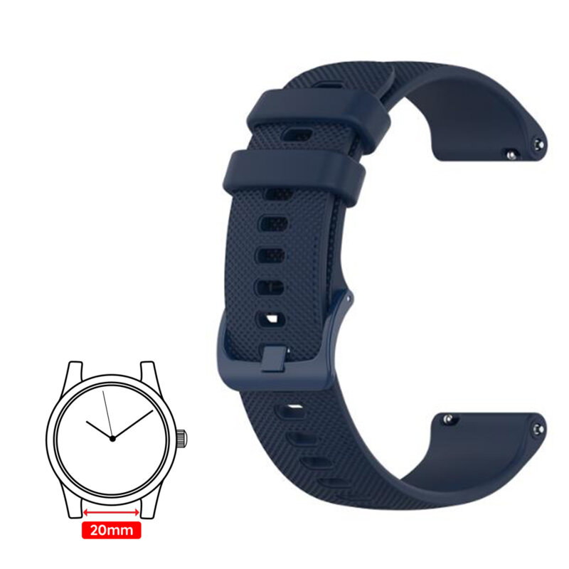 Curea Samsung Galaxy Watch 3 41mm Techsuit, albastru, W006 