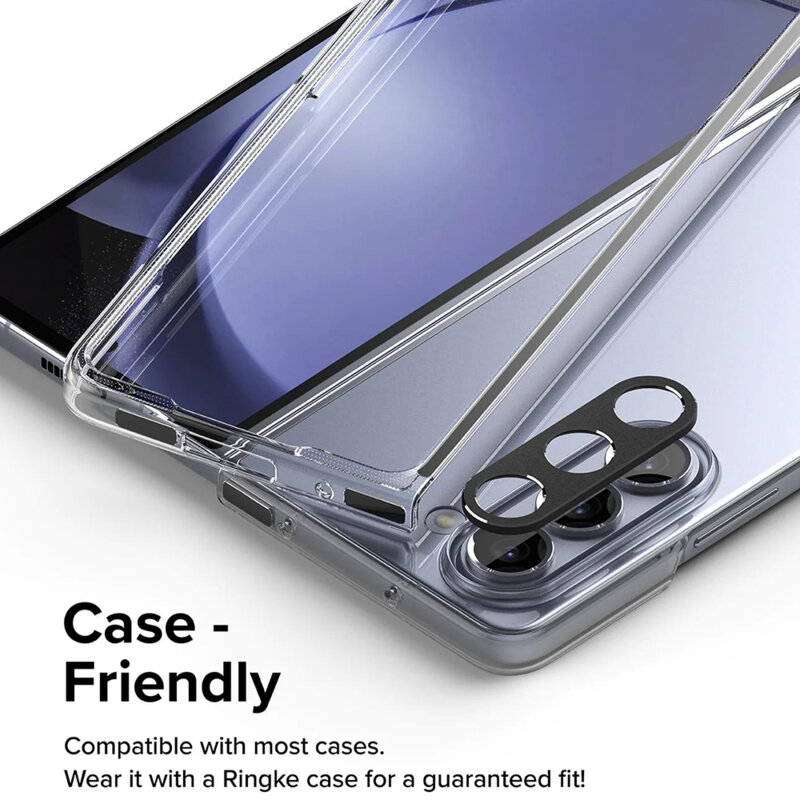Protectie camera Samsung Galaxy Z Fold5 Ringke Camera Styling, negru