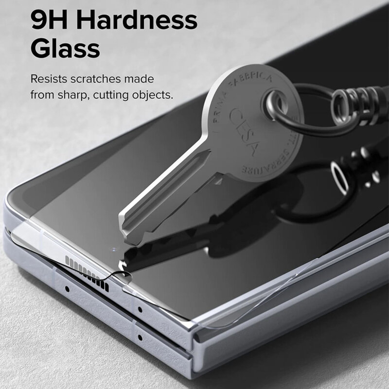 Folie sticla Samsung Galaxy Z Fold5 Ringke Cover Display Tempered Glass, transparenta