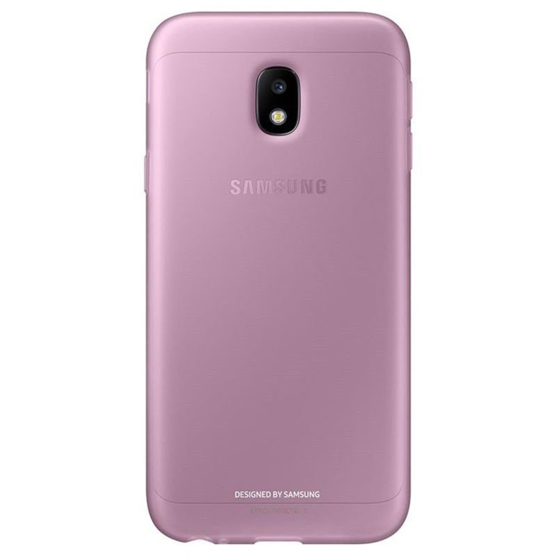 Husa Originala Samsung Galaxy J3 2017 J330, Galaxy J3 Pro 2017 Jelly Cover - Pink
