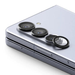 Folie sticla camera Samsung Galaxy Z Fold5 Ringke Camera Lens Frame, negru