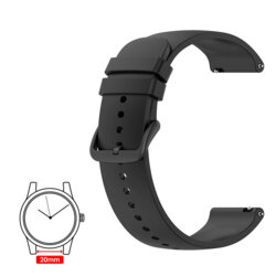 Curea Huawei Watch GT 42mm Techsuit, negru, W001