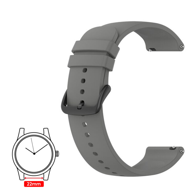 Curea Huawei Watch GT 3 Pro 46mm Techsuit, gri, W001