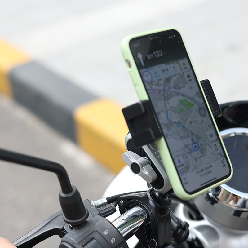 Suport bicicleta pentru camera GoPro Techsuit JX-008, gri