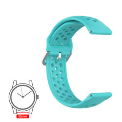 Curea Huawei Watch GT 46mm Techsuit, turcoaz, W004