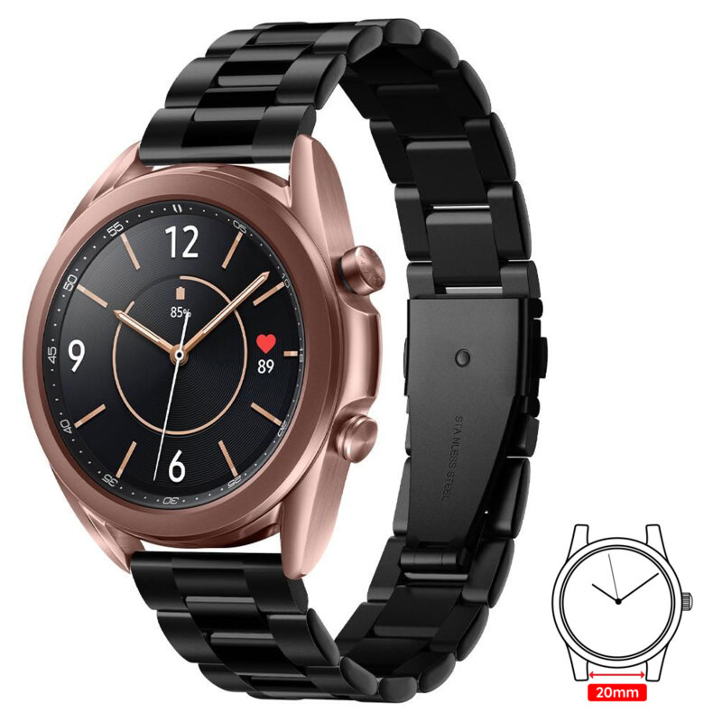 Curea Huawei Watch GT 2 42mm Spigen Modern Fit, negru