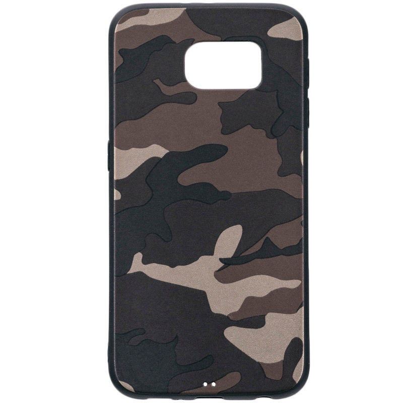 Husa Samsung Galaxy S6 G920 Army Camouflage - Brown