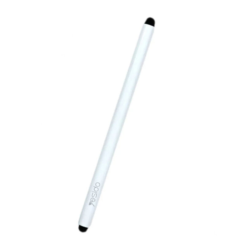 Stylus pen capacitiv 2in1 Android, iOS Yesido ST01, alb