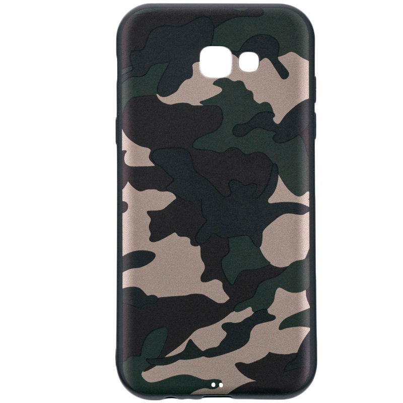 Husa Samsung Galaxy A7 2017 A720 Army Camouflage - Green