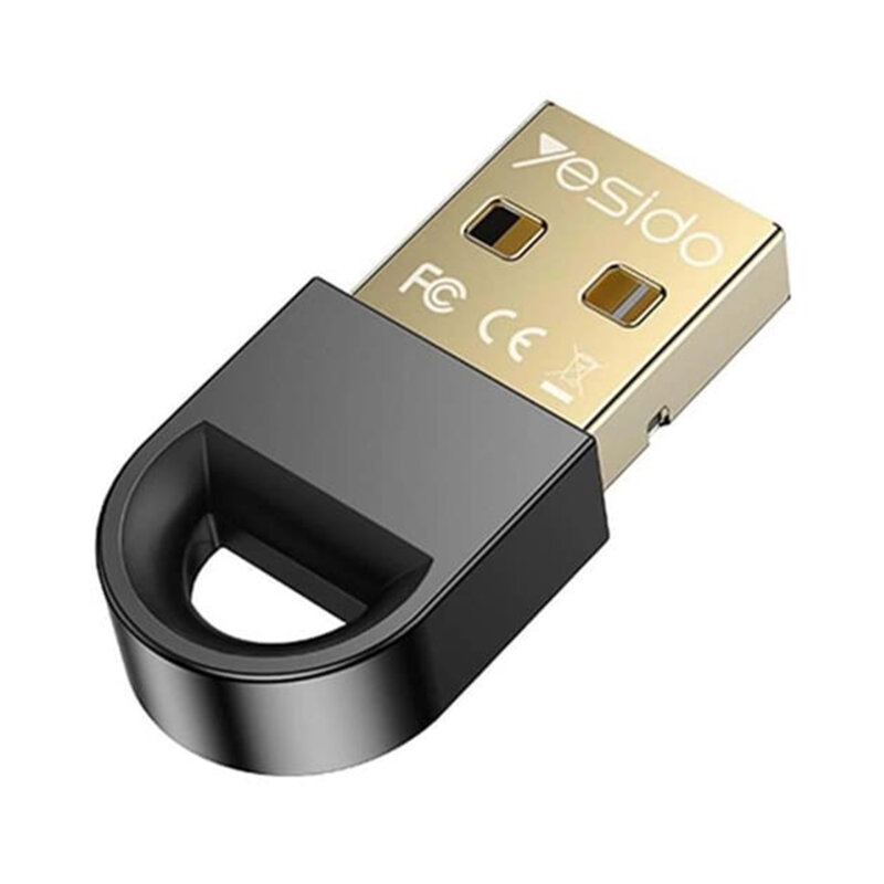 Adaptor Bluetooth wireless pentru laptop Yesido YAU34, negru