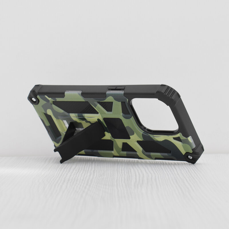 Husa iPhone 15 Pro Max Techsuit Blazor, camuflaj