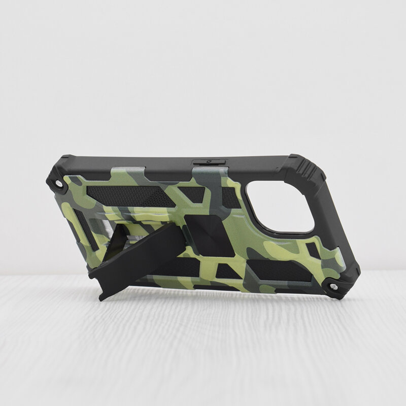 Husa iPhone 15 Techsuit Blazor, camuflaj