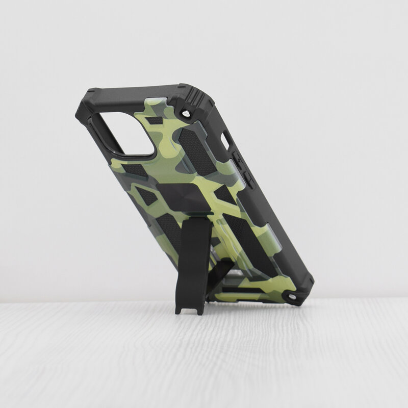 Husa iPhone 15 Techsuit Blazor, camuflaj