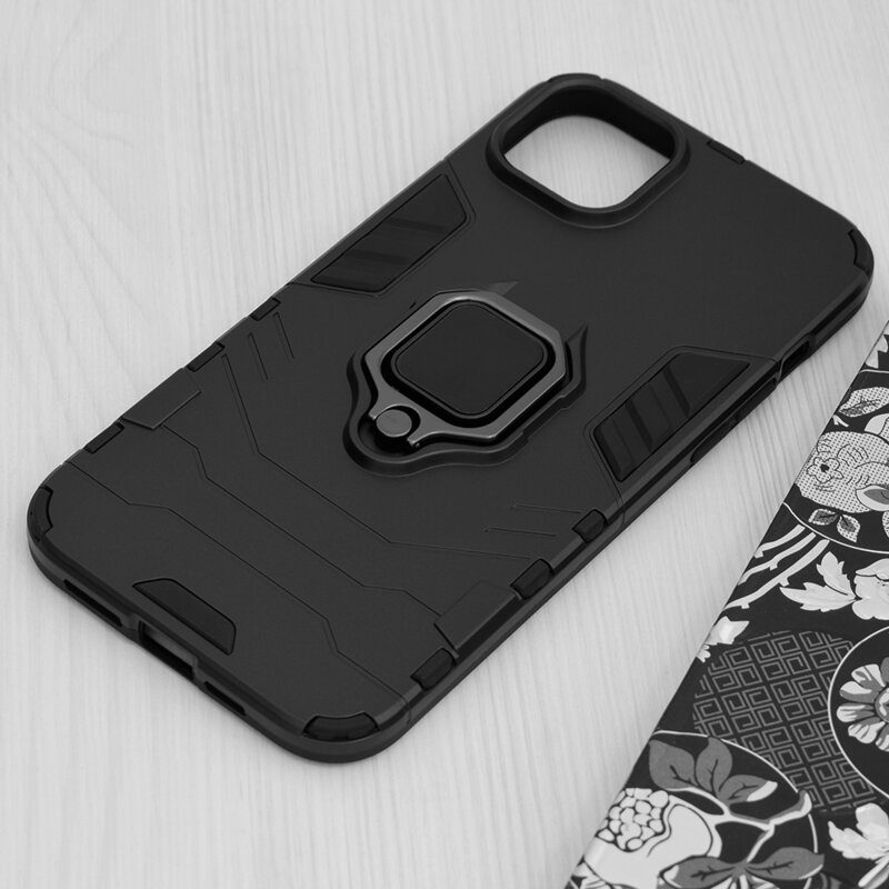 Husa iPhone 15 Plus Techsuit Silicone Shield, negru