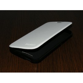 Husa Vodafone Smart 4 Power Toc Flip Carte Alb CN