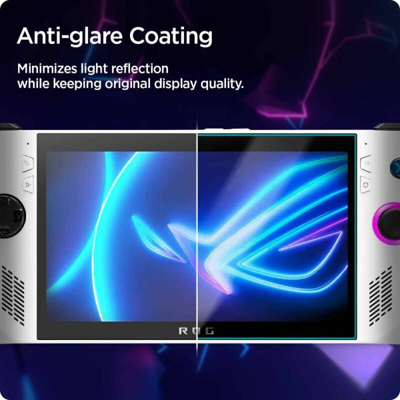 Folie sticla Asus ROG Ally Spigen Glas.tR Slim, transparenta