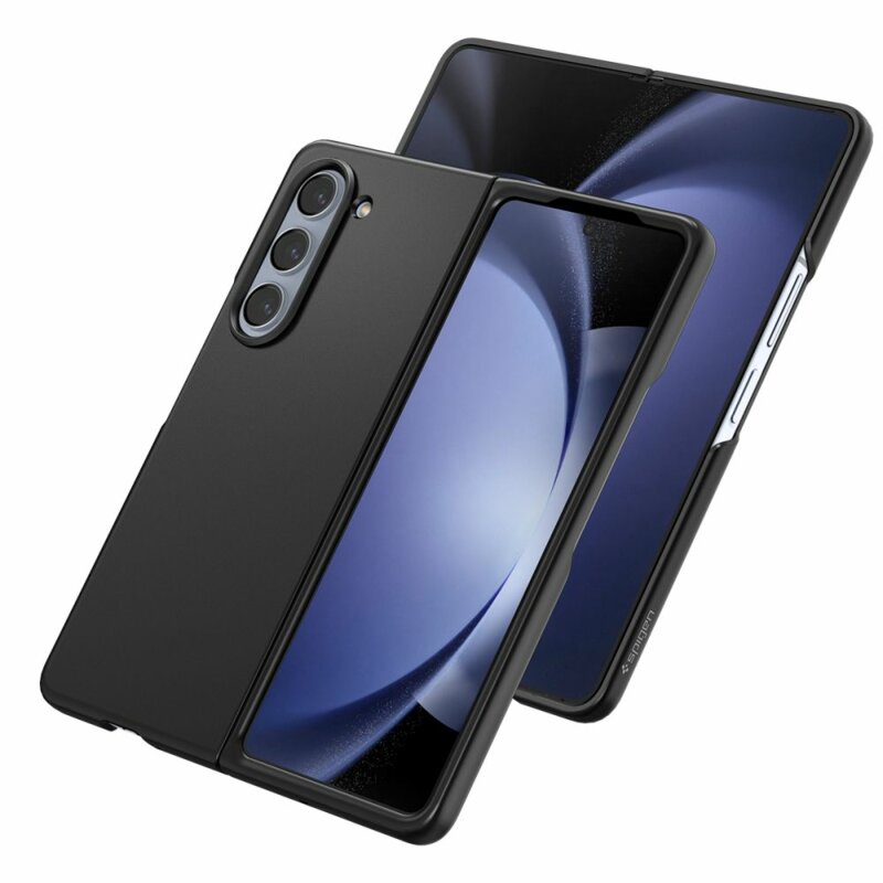Husa Samsung Galaxy Z Fold5 Spigen Air Skin, negru