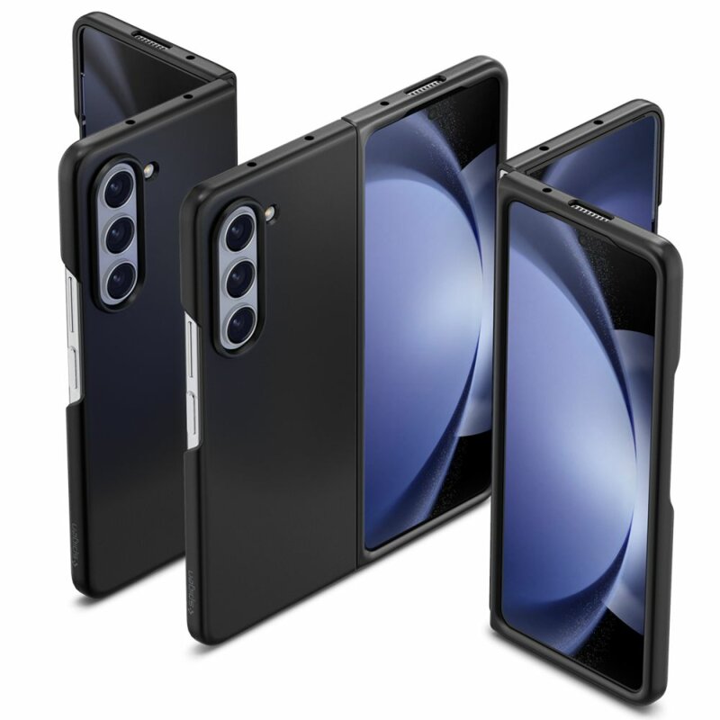 Husa Samsung Galaxy Z Fold5 Spigen Air Skin, negru
