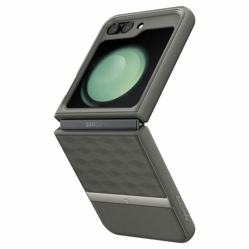 Husa Samsung Galaxy Z Flip5 Spigen Caseology Parallax, gri