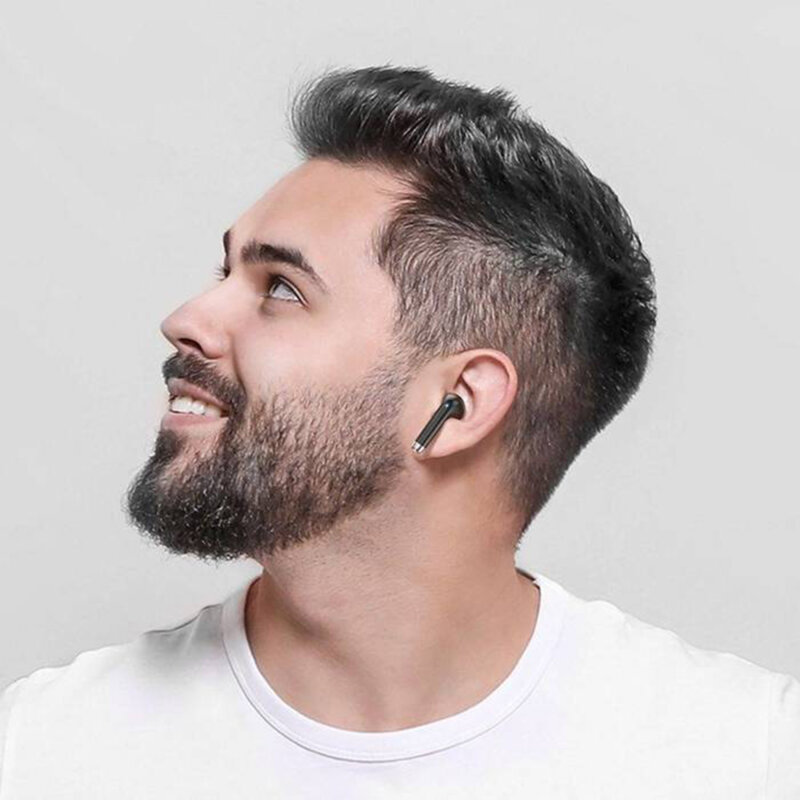 Casti Bluetooth True wireless Hoco EQ1, negru